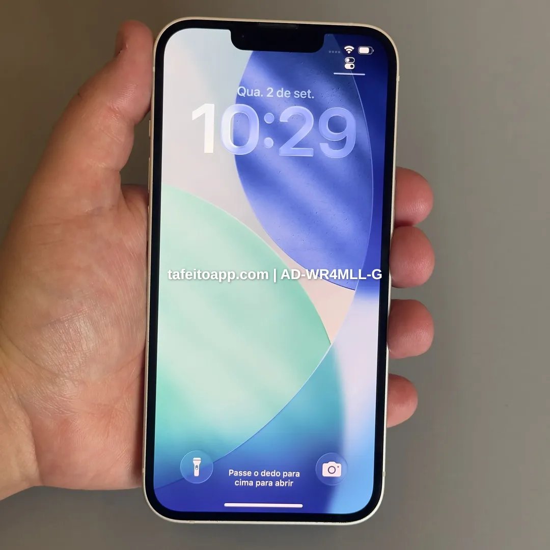 iPhone 14 128GB Branco — locação com garantia de compra - R$ 700,00 | Tá Feito
