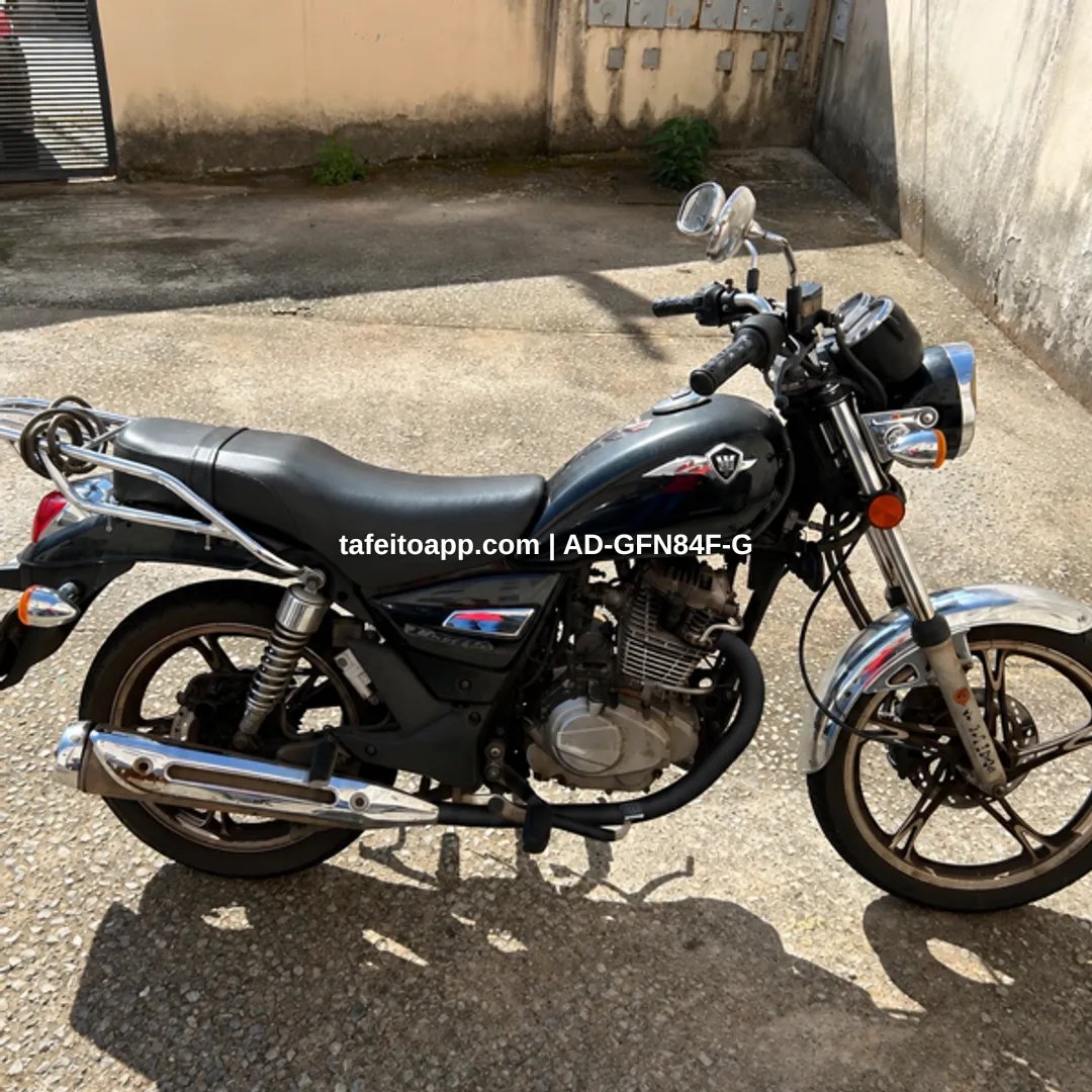Haojue Road Chopper 150 — 2019 - R$ 7.500,00 | Tá Feito