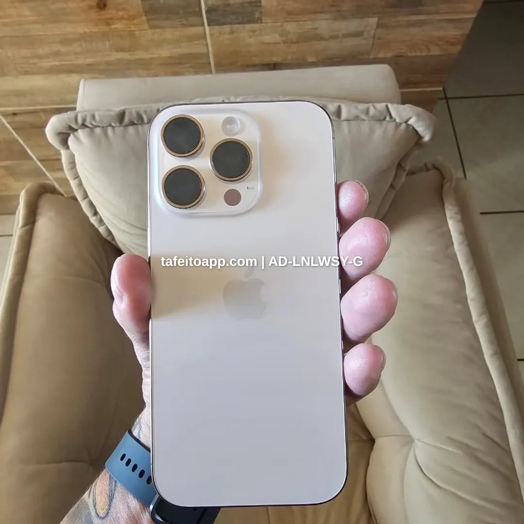 iPhone 16 Pro 256GB Titânio Deserto - R$ 5.390,00 | Tá Feito