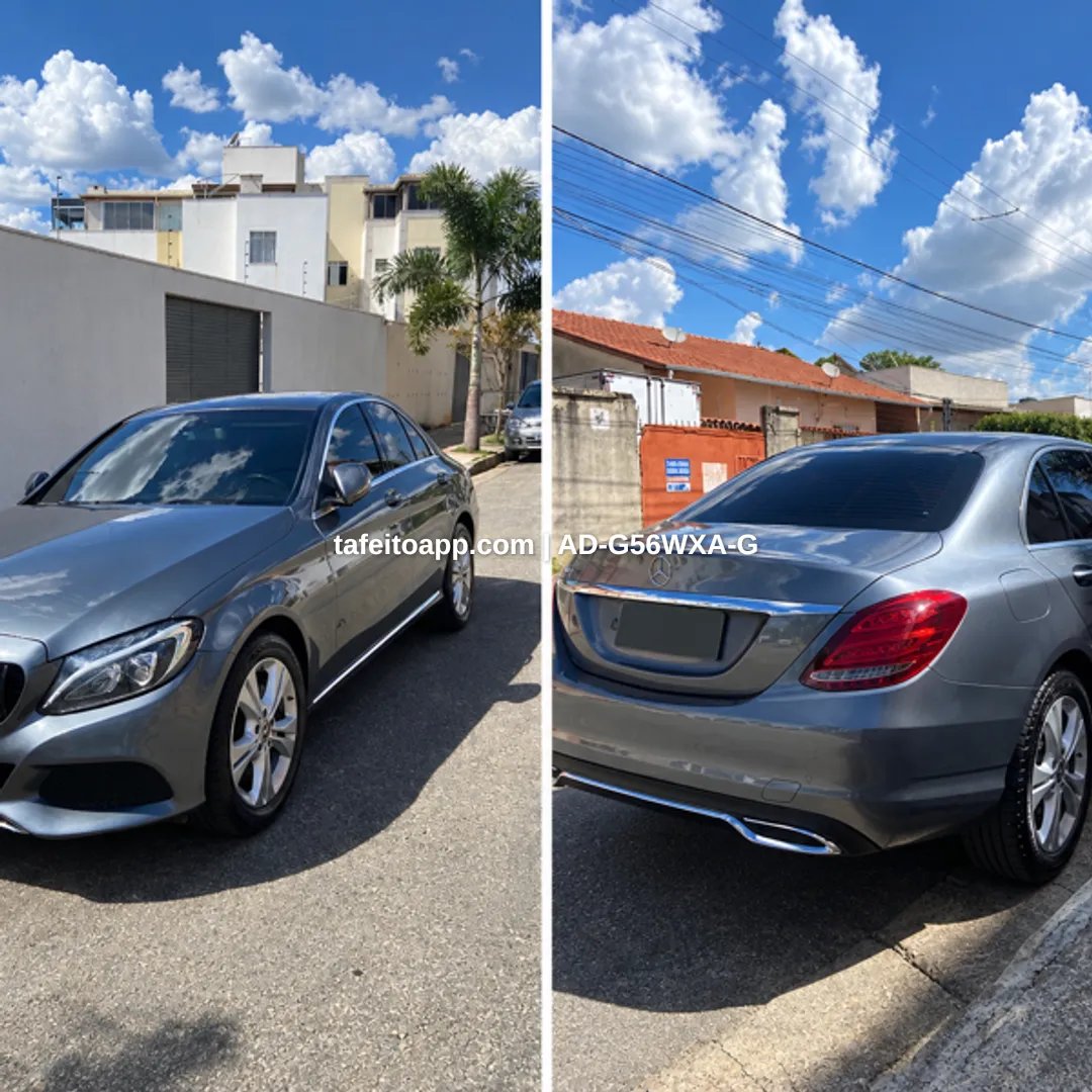 Mercedes C180 - 1.6 / 2017 - R$ 110.000,00 | Tá Feito