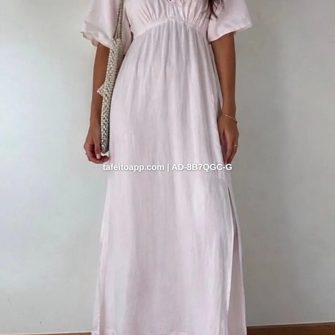 Vestido Branco - Marfinno - R$ 100,00 | Tá Feito