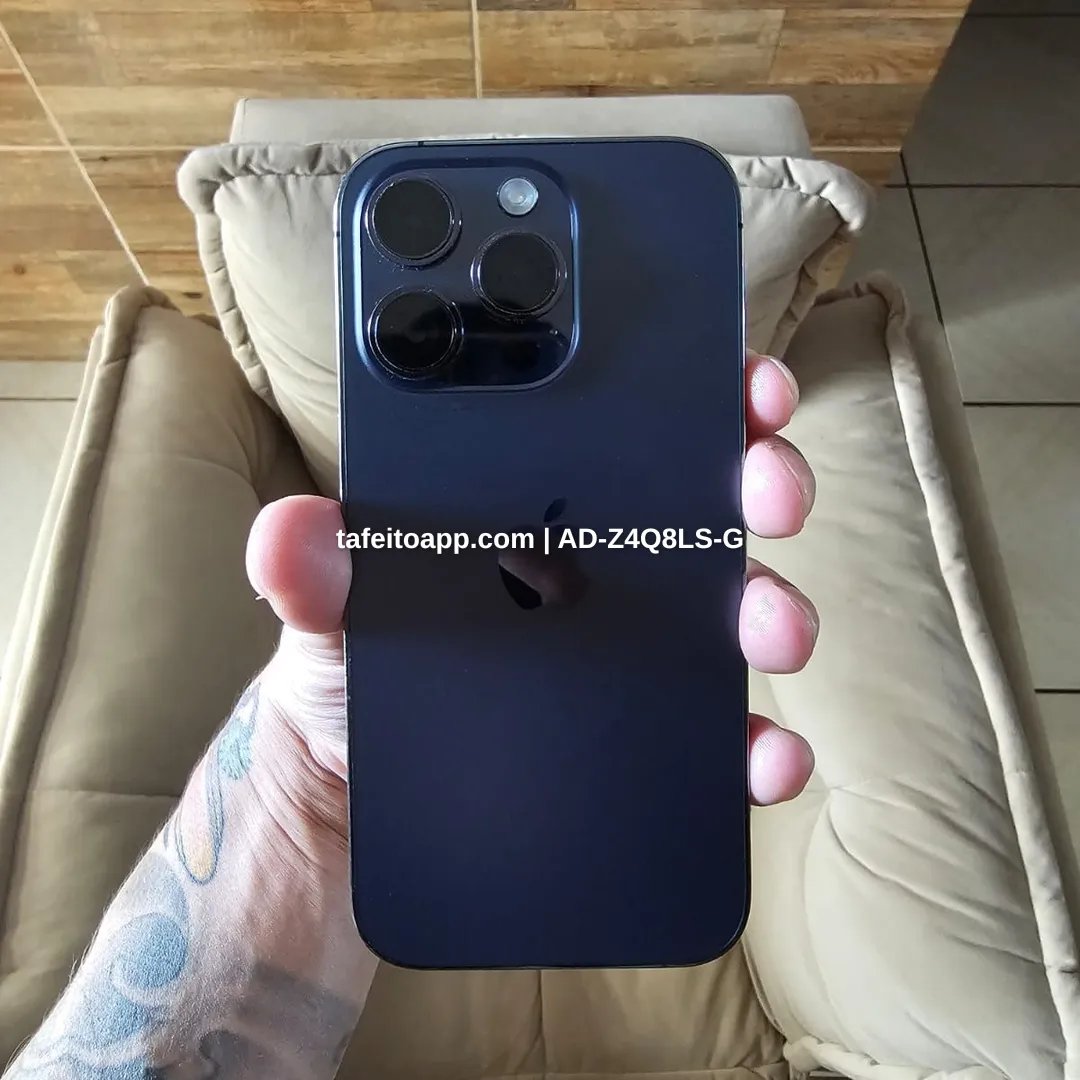 iPhone 14 Pro 128GB Roxo-profundo - R$ 3.080,00 | Tá Feito
