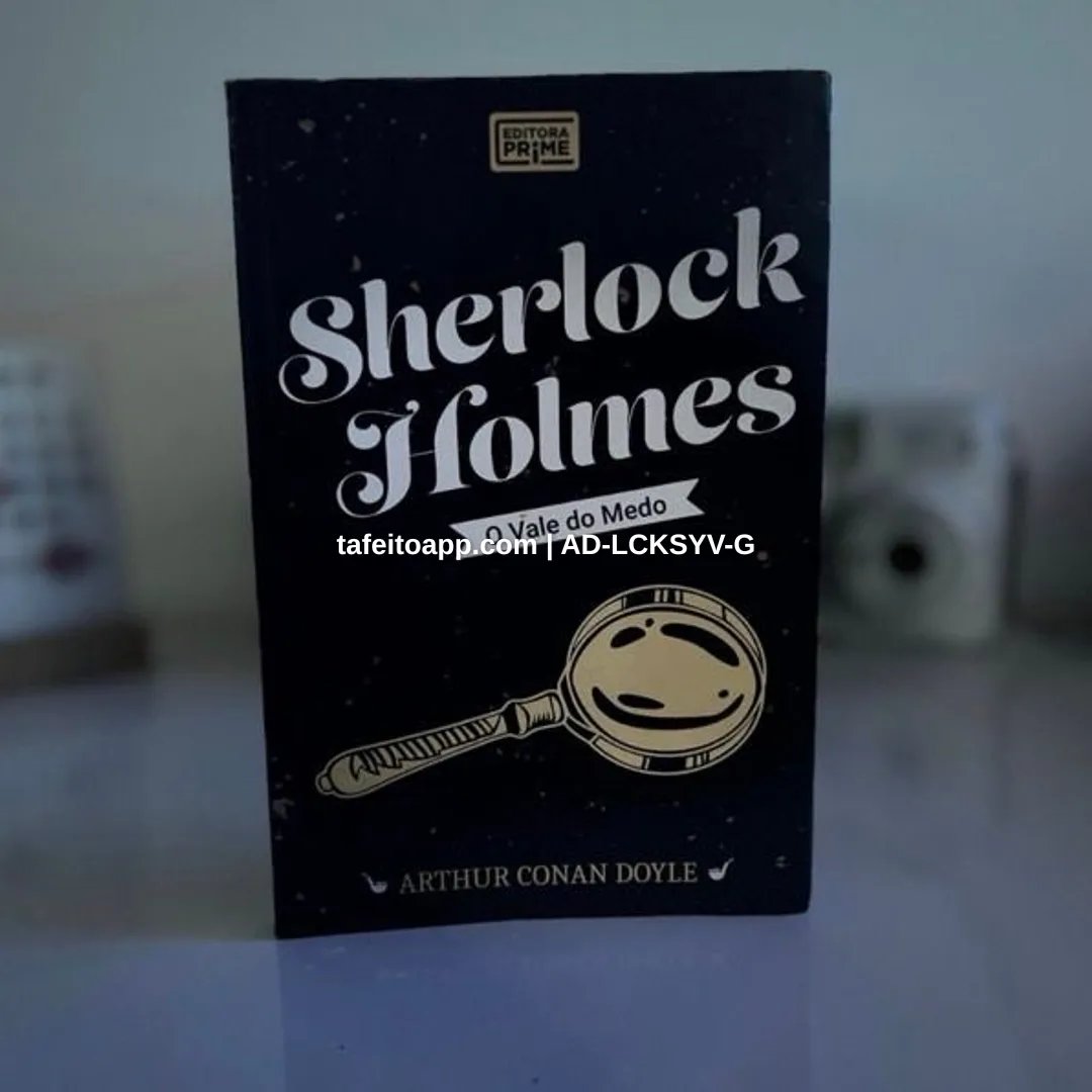 O Vale do Medo - Sherlock Holmes - R$ 20,00 | Tá Feito