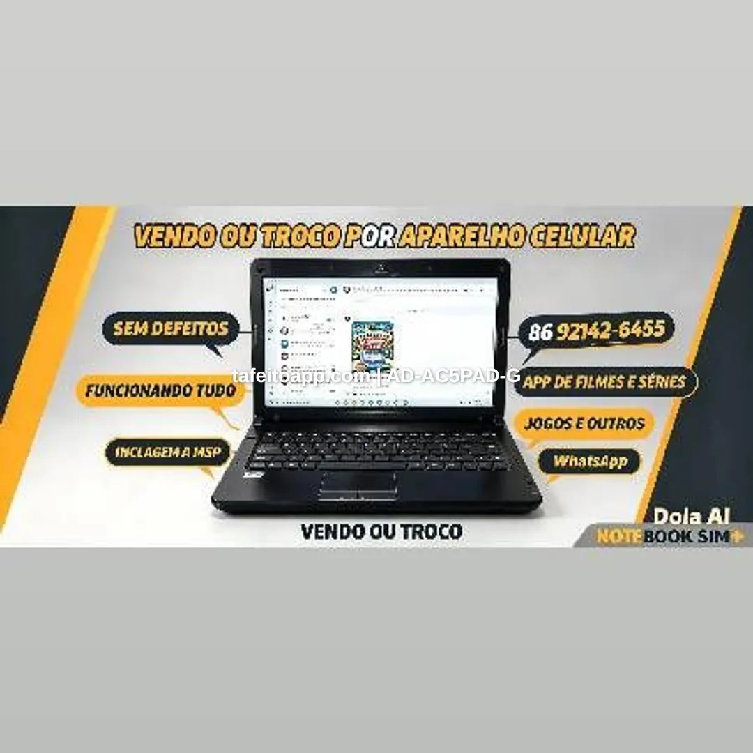 vendo notebook positivo funcionando perfeitamente - R$ 500,00 | Tá Feito