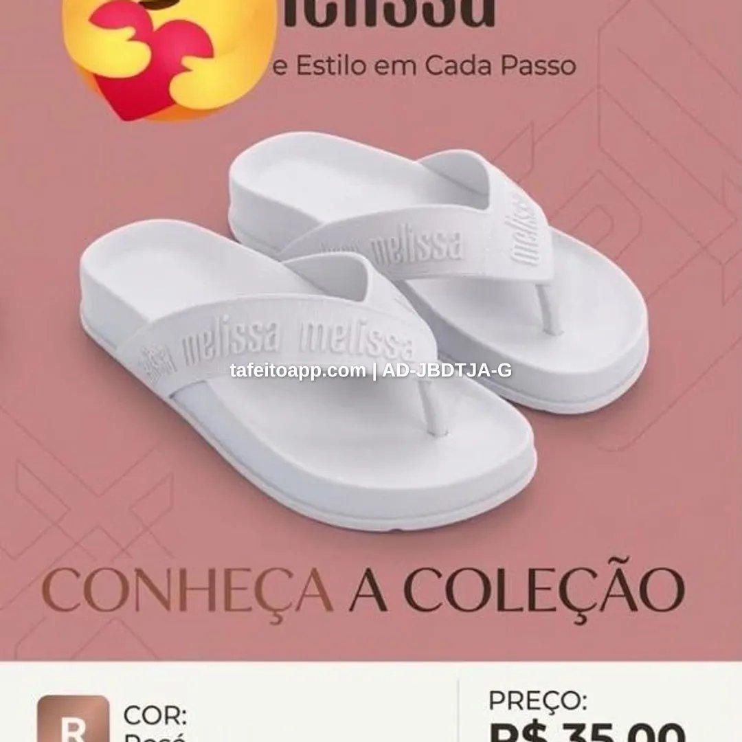 Vendo Melissa - R$ 35,00 | Tá Feito
