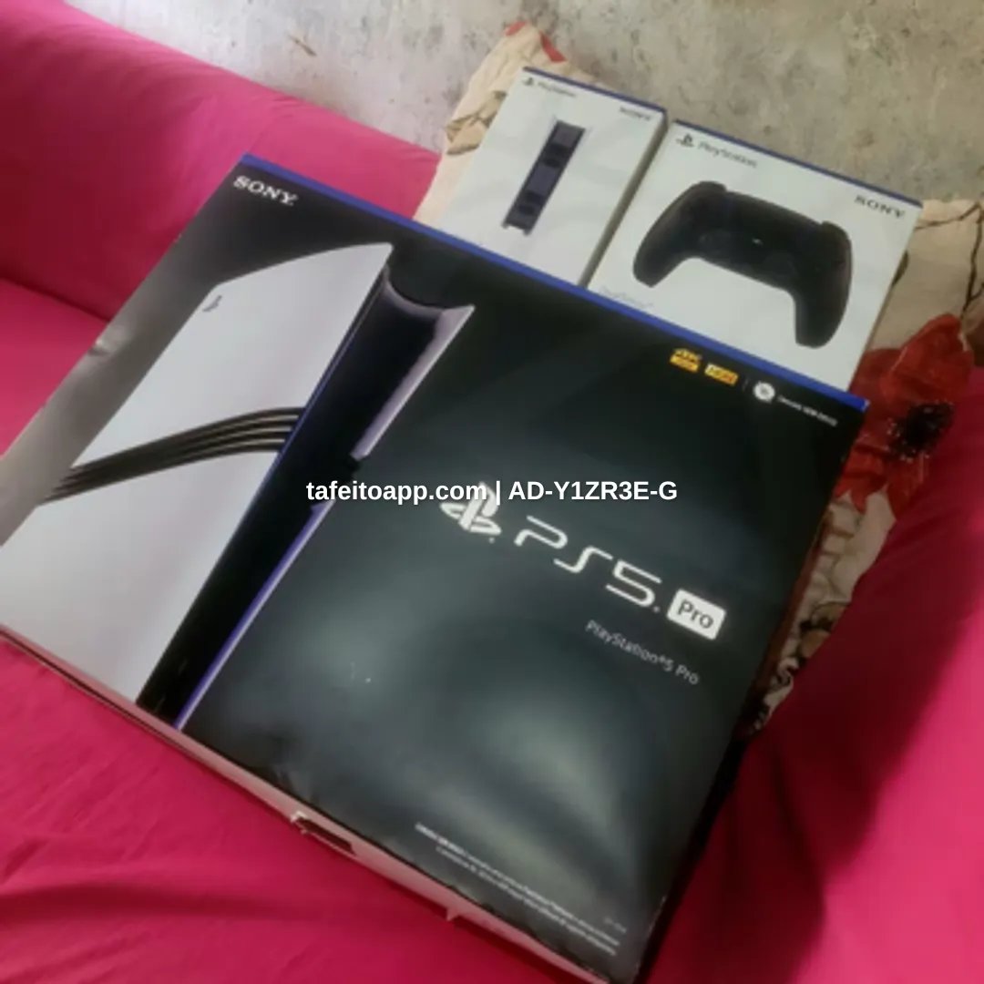 PlayStation 5 pro 2 tb - R$ 2.500,00 | Tá Feito