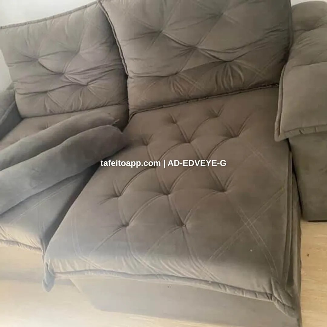 sofá retrátil - R$ 3.800,00 | Tá Feito