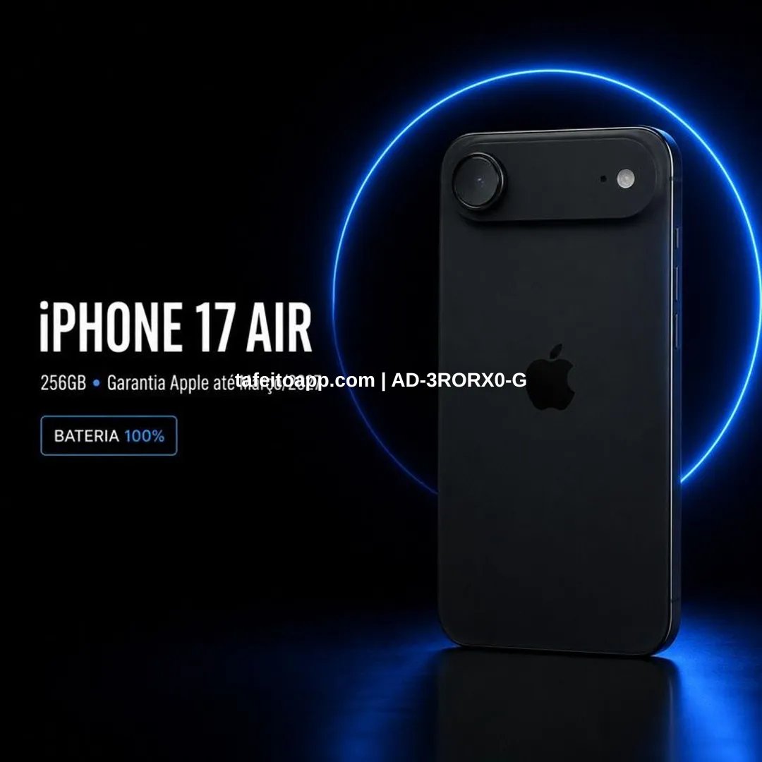 IPHONE 17 AIR - R$ 4.300,00 | Tá Feito