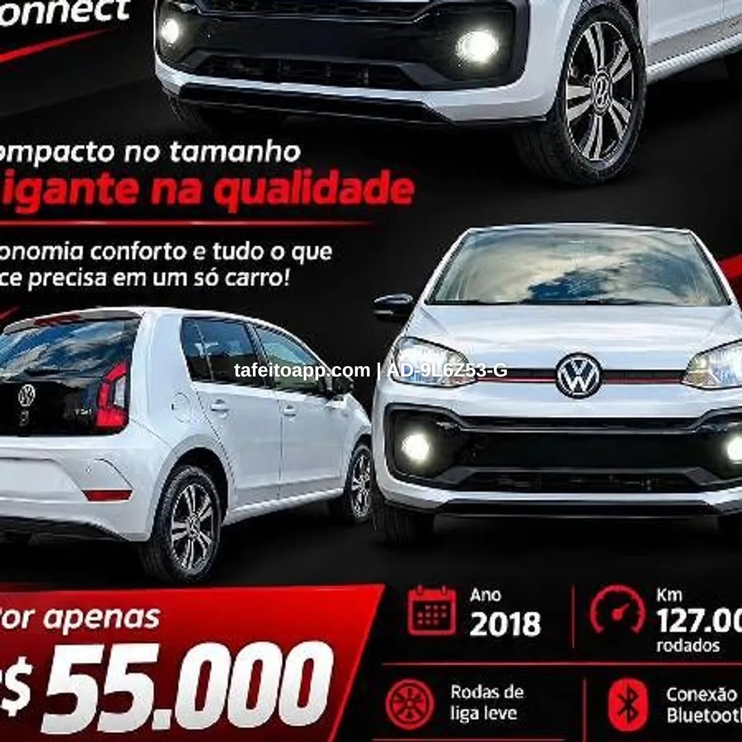Up! 1.0 TSI Connect 2018 - R$ 55.000,00 | Tá Feito