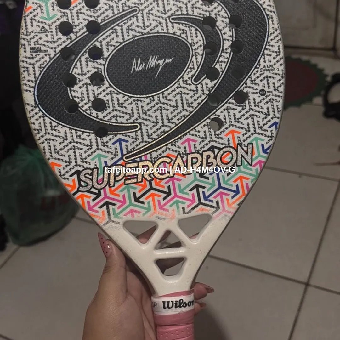 raquete beach tênis da vision - R$ 1.100,00 | Tá Feito
