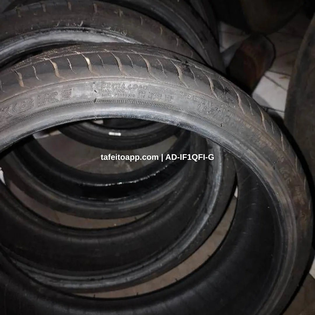 pneus aro 17 165/40 - R$ 1.000,00 | Tá Feito