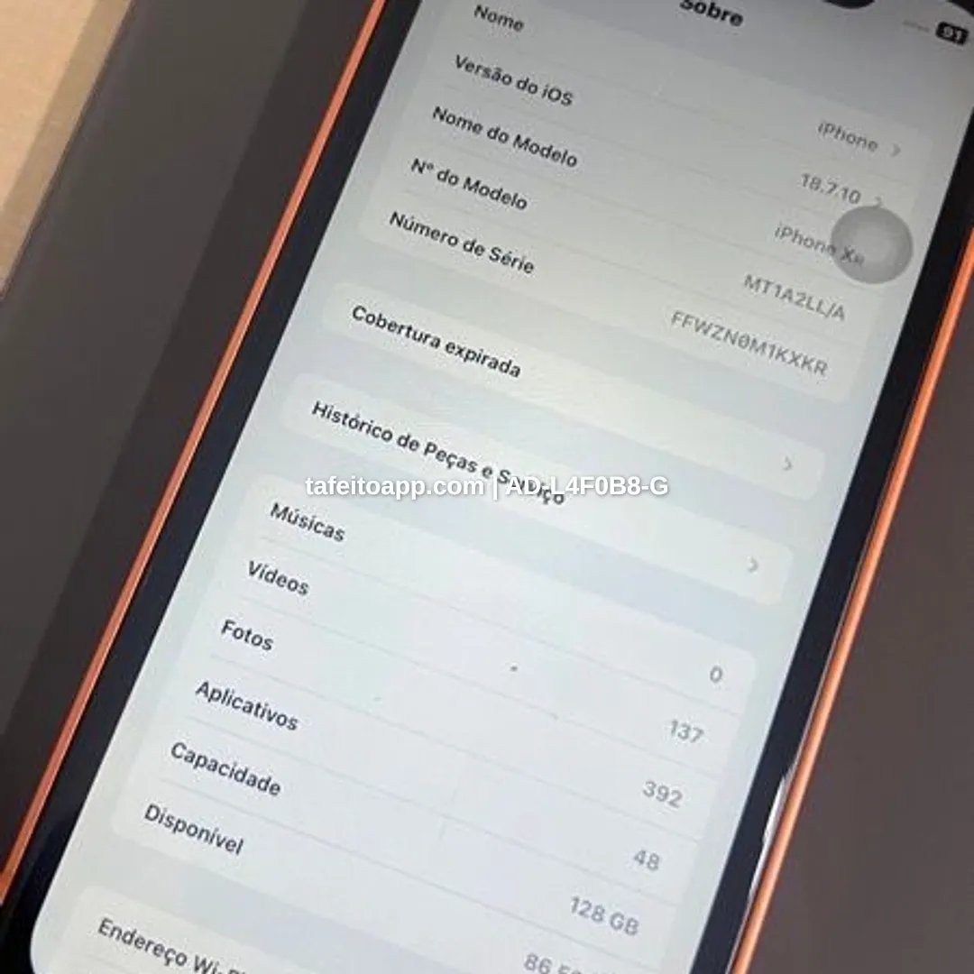 iPhone XR modificado no iPhone 17pro max novo - R$ 1.000,00 | Tá Feito